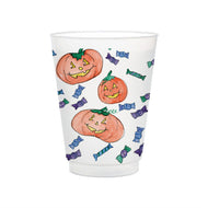 Halloween Confetti Frosted Flex Cup