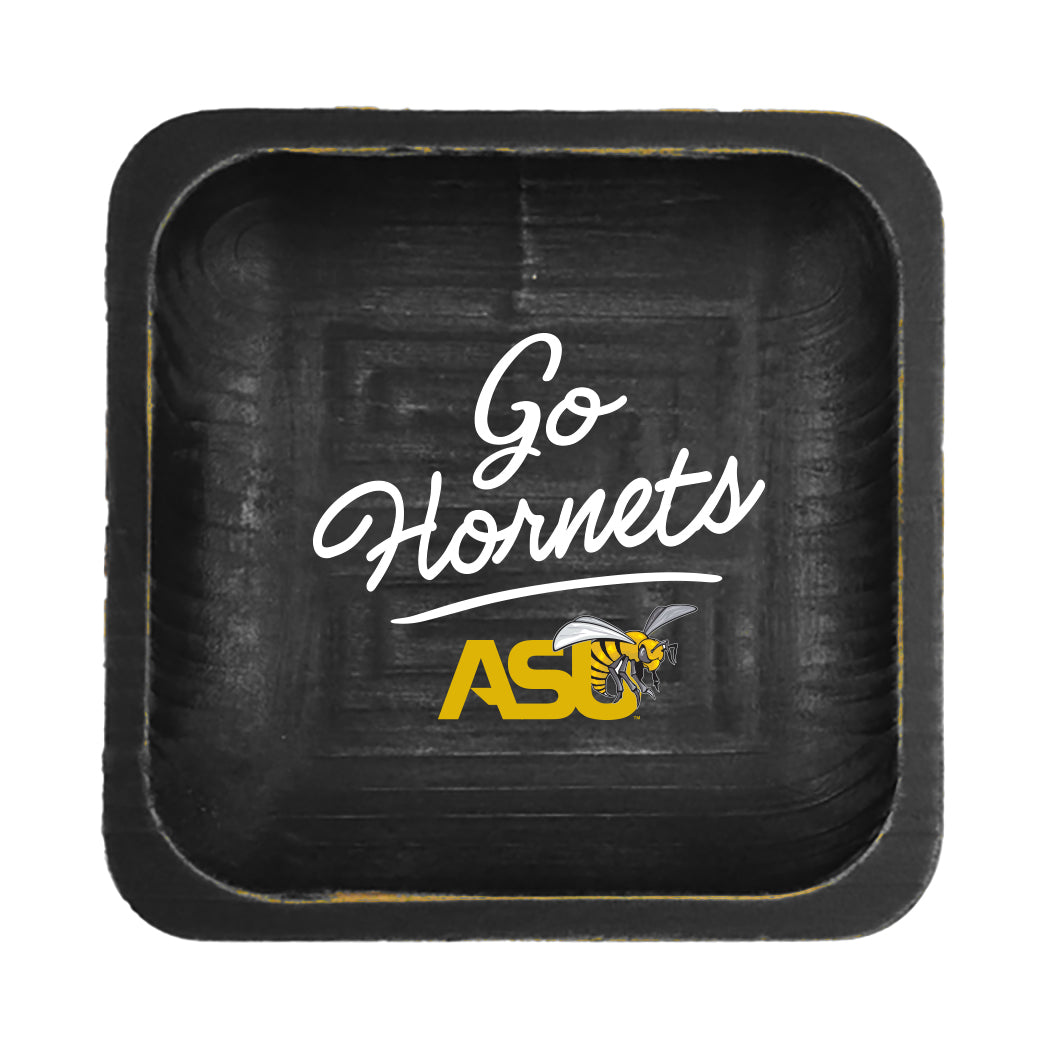 Alabama State Spirit Wood Trinket Tray