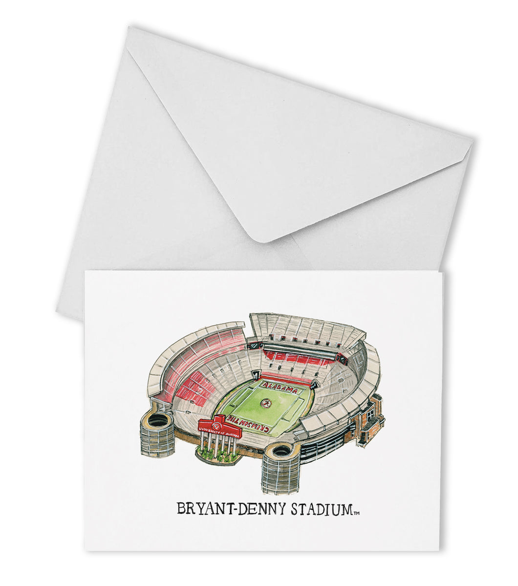 Alabama Stadium Boxed Note Cards