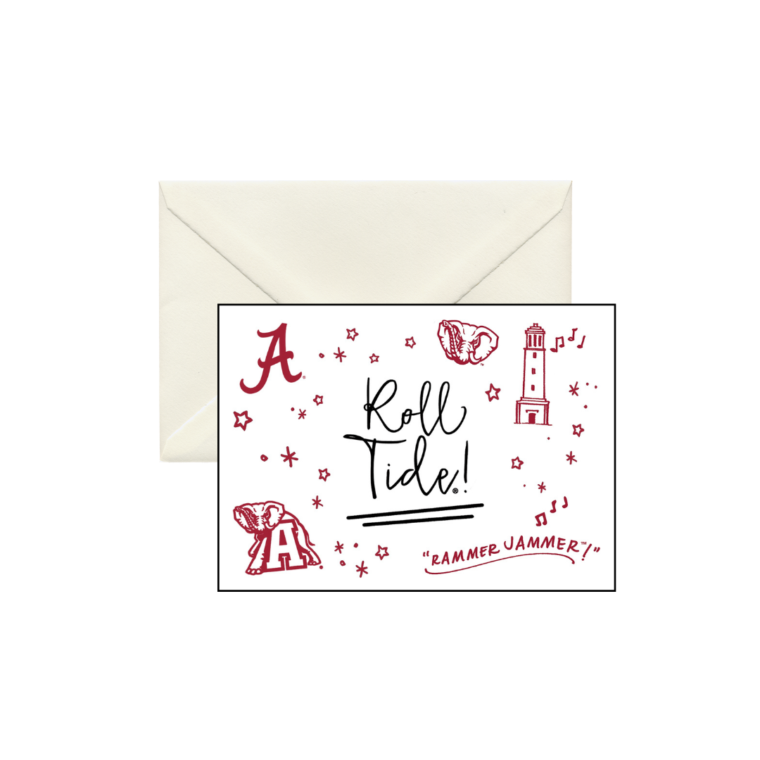 Alabama Confetti Boxed Notecards