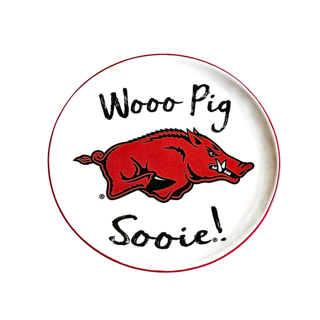 Arkansas Logo Round Trinket Tray