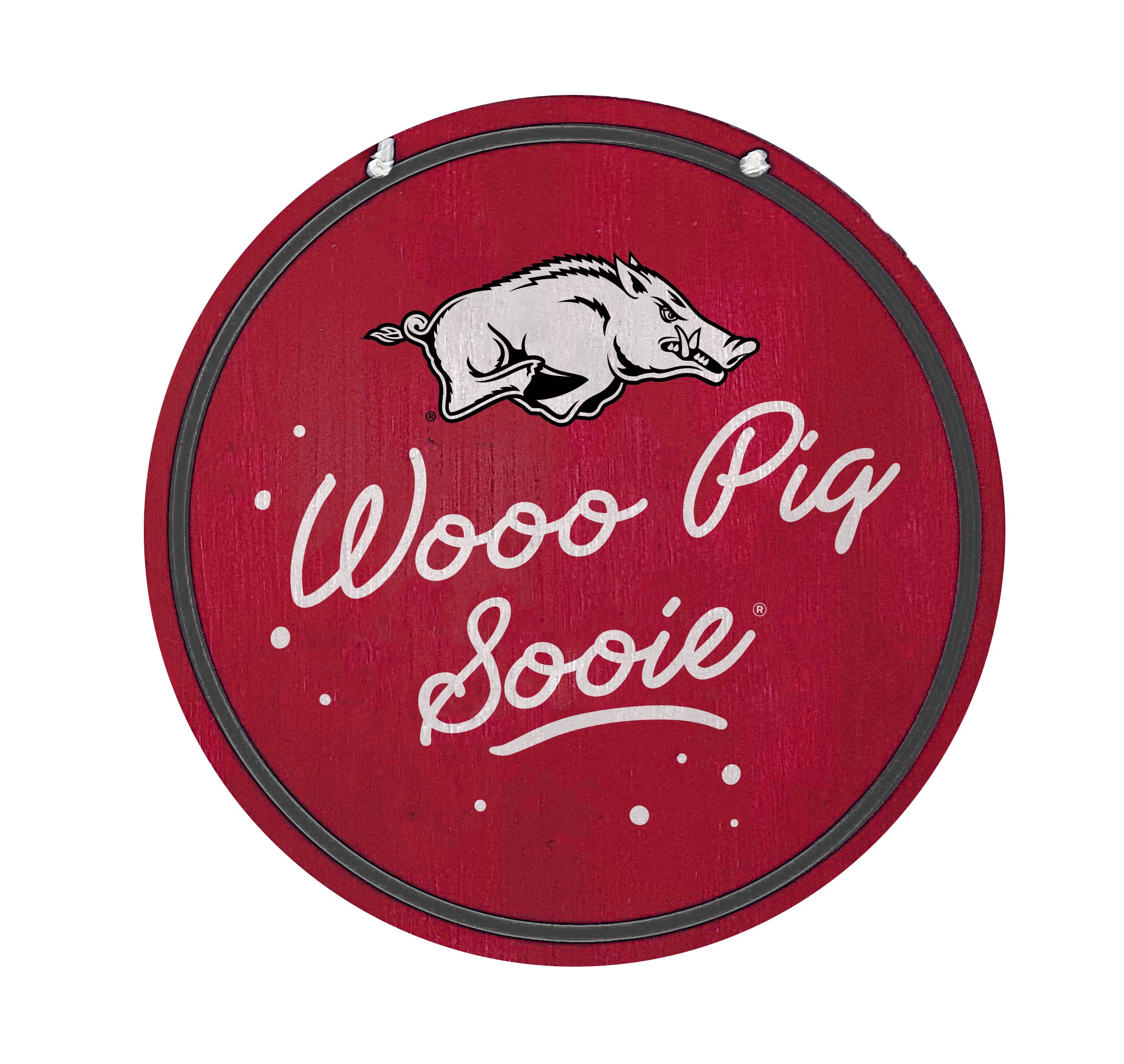 Arkansas Spirit Wood Door Hanger