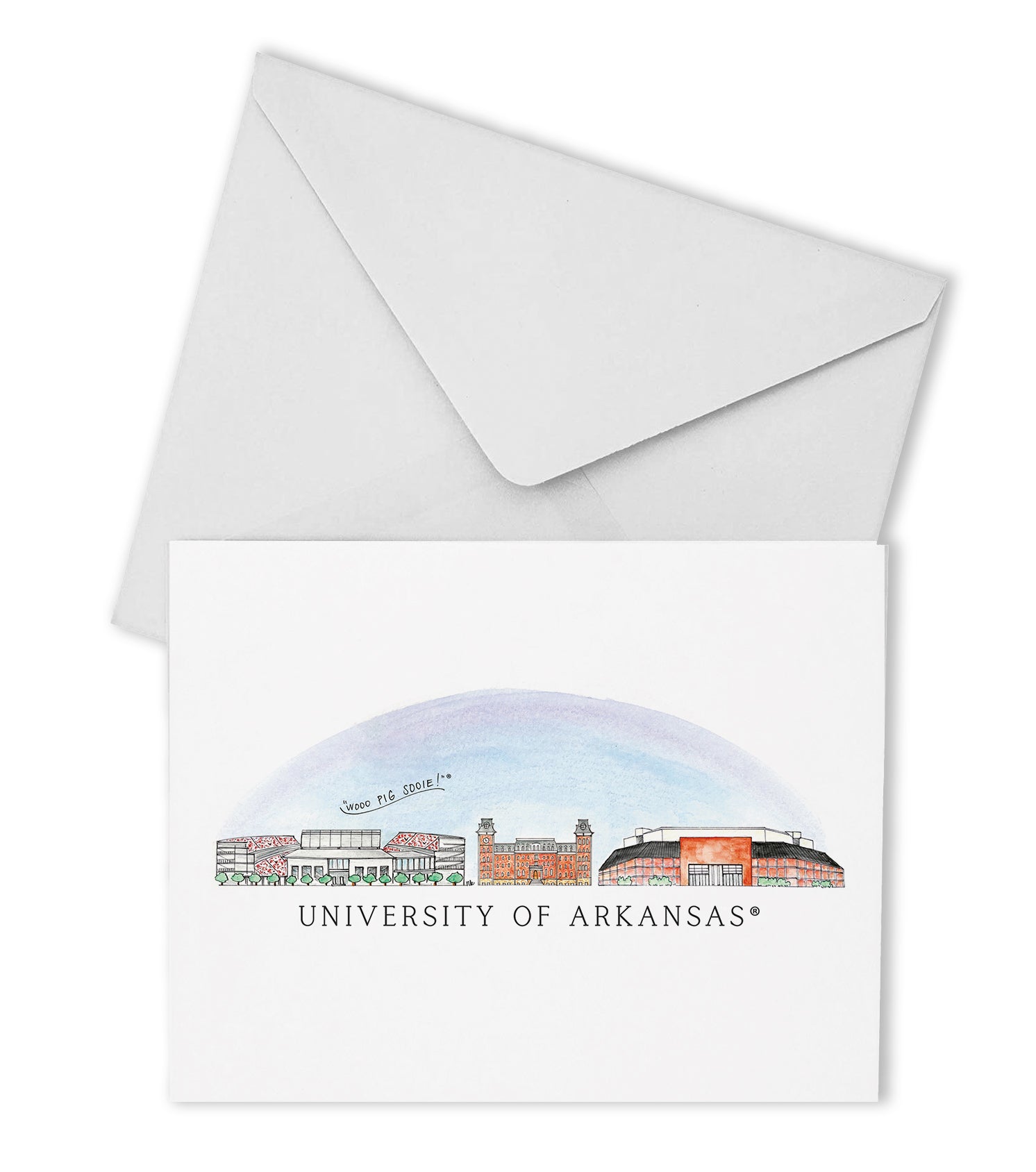 Arkansas Skyline Boxed Note Cards – Valiant Gifts Wholesale