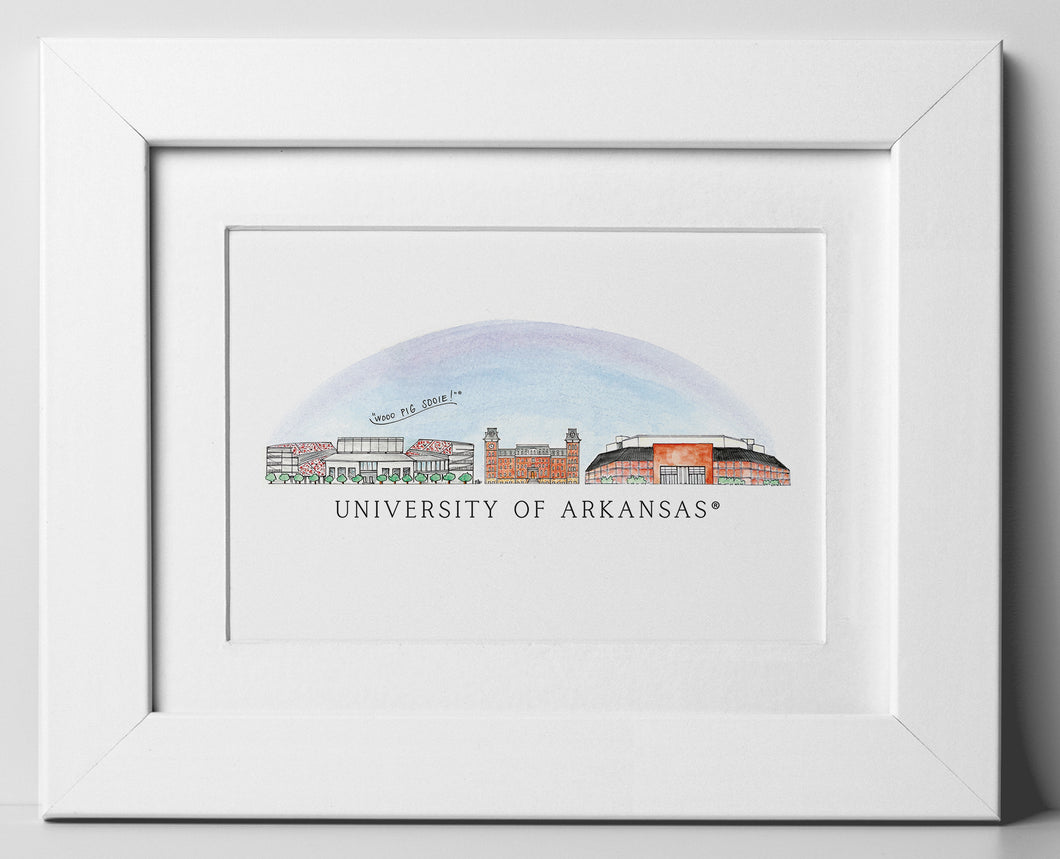 Arkansas Skyline 8x10 Prints