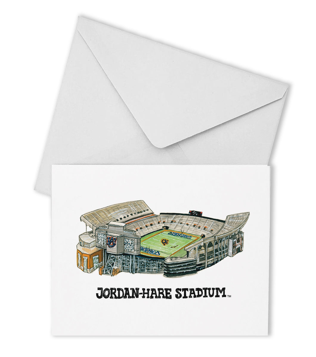 Auburn Stadium Boxed Note Cards