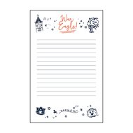 Auburn Confetti 5x8 Notepad