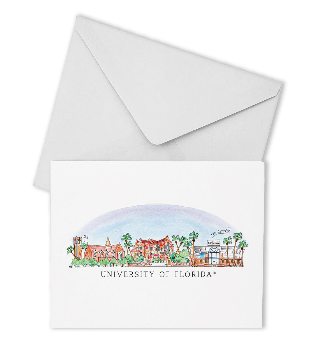 Florida Skyline Boxed Note Cards