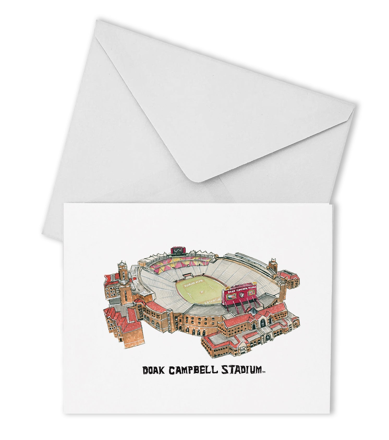 Florida State Stadium Boxed Note Cards – Valiant Gifts Wholesale
