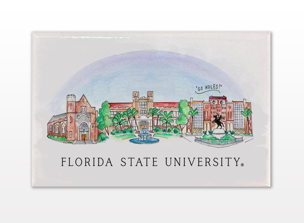 Florida State Skyline Magnet
