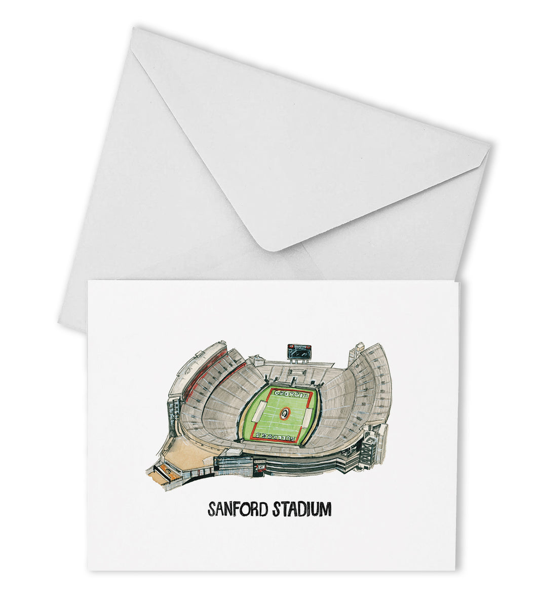 Georgia Stadium Boxed Note Cards