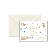 Georgia Tech Confetti Boxed Notecards