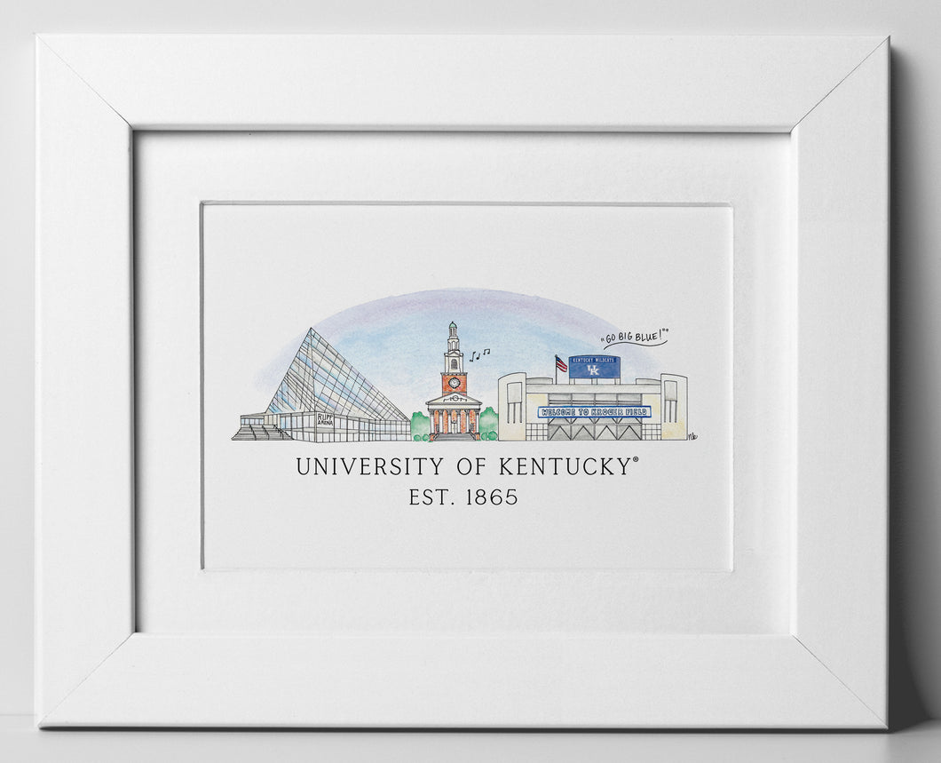 Kentucky Skyline 8x10 Print
