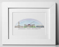LSU Skyline 8x10 Prints