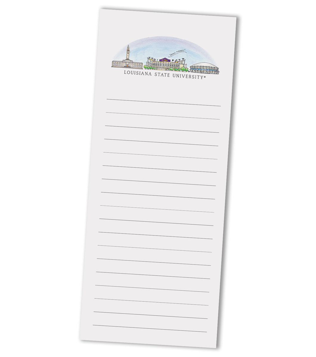 LSU Skyline 3.5x8.5 Notepad