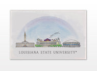 LSU Skyline Magnet