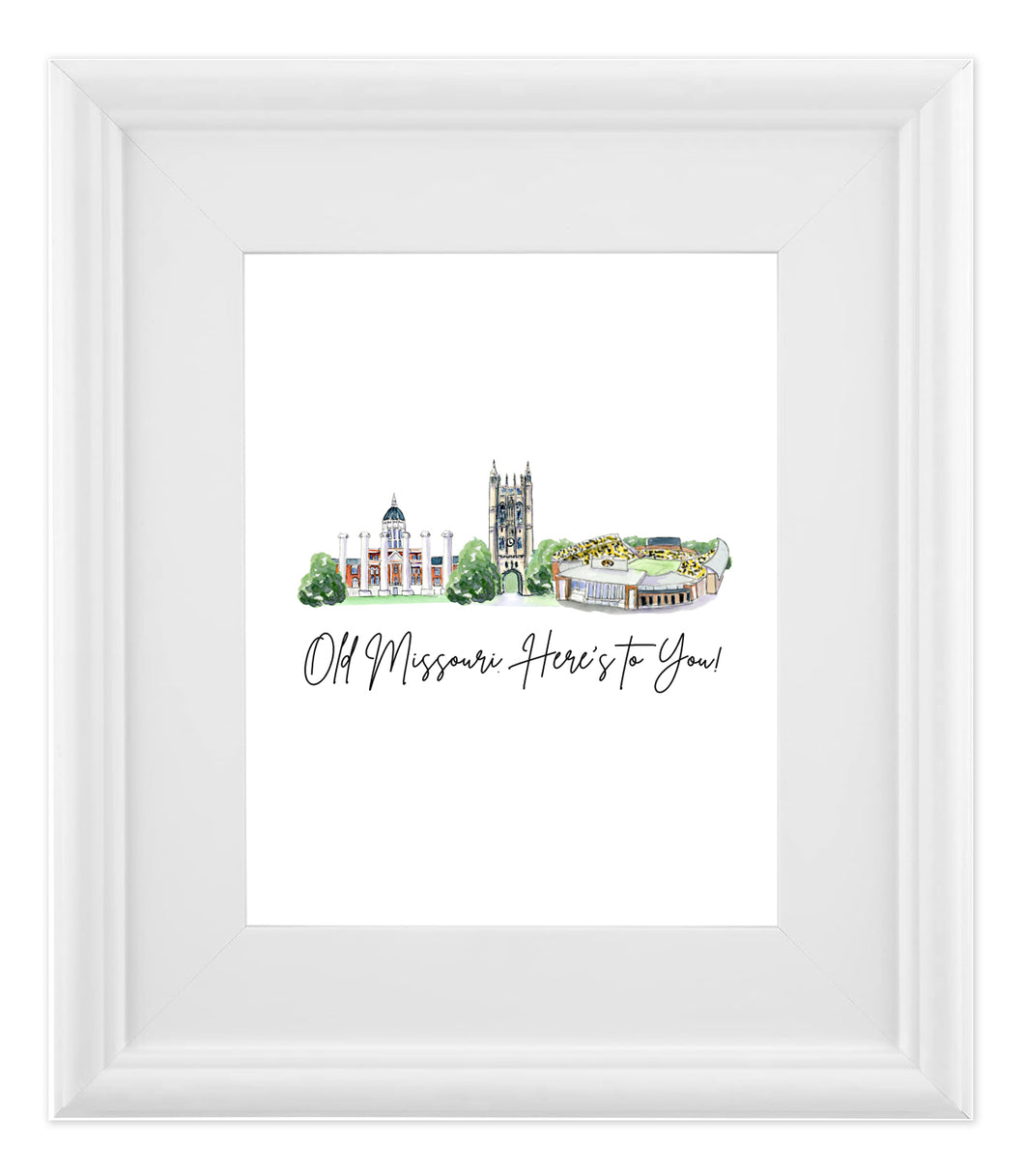 Missouri Landmark 8x10 Print