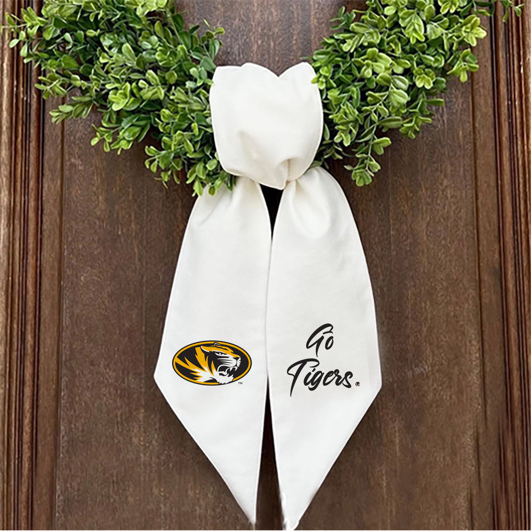 Missouri Printed Logo Wreath Sash