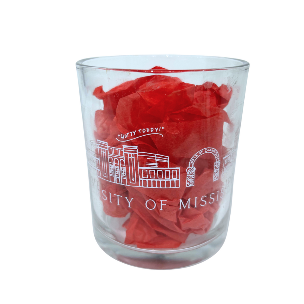 Ole Miss Skyline DOF Glass