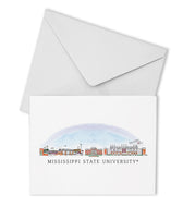 Mississippi State Skyline Boxed Note Cards