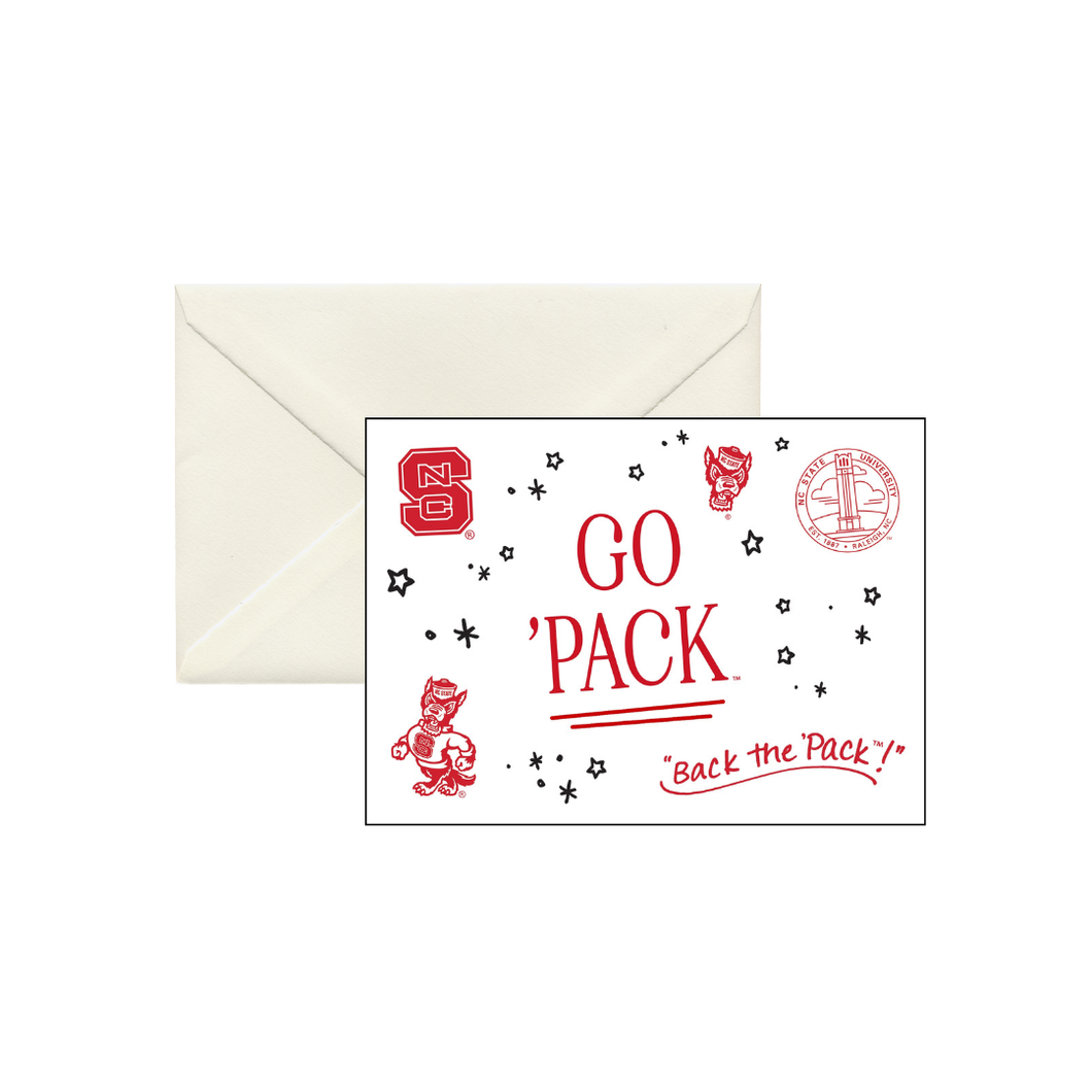 N.C. State Confetti Boxed Note Cards