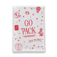 N.C. State Confetti Tea Towel