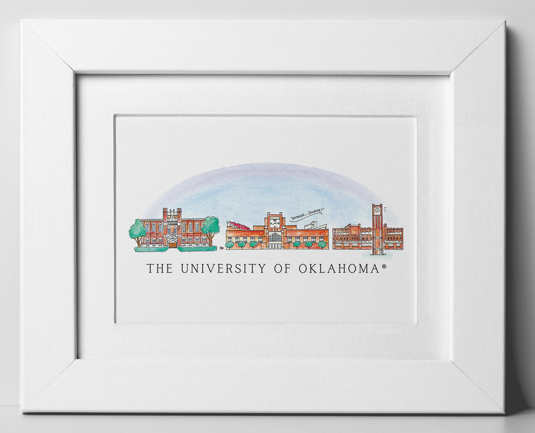 Oklahoma Skyline 8x10 Prints