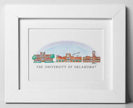 Oklahoma Skyline 8x10 Prints