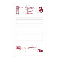 Oklahoma Confetti 5x8 Notepad