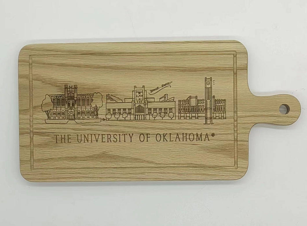 Oklahoma Skyline Charcuterie Board
