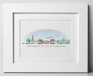 South Carolina Skyline 8x10 Prints
