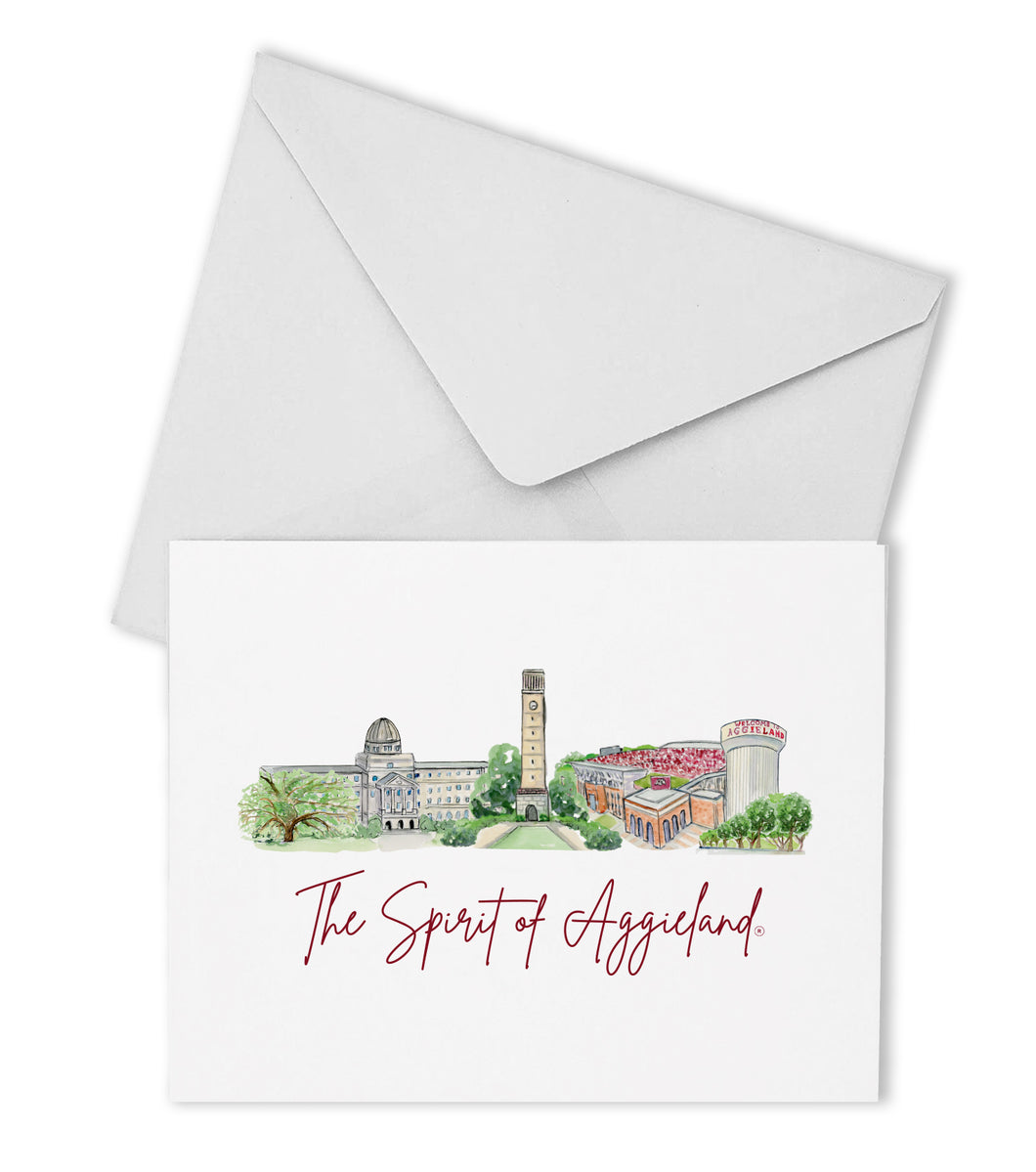 Texas A&M Landmark Boxed Note Cards
