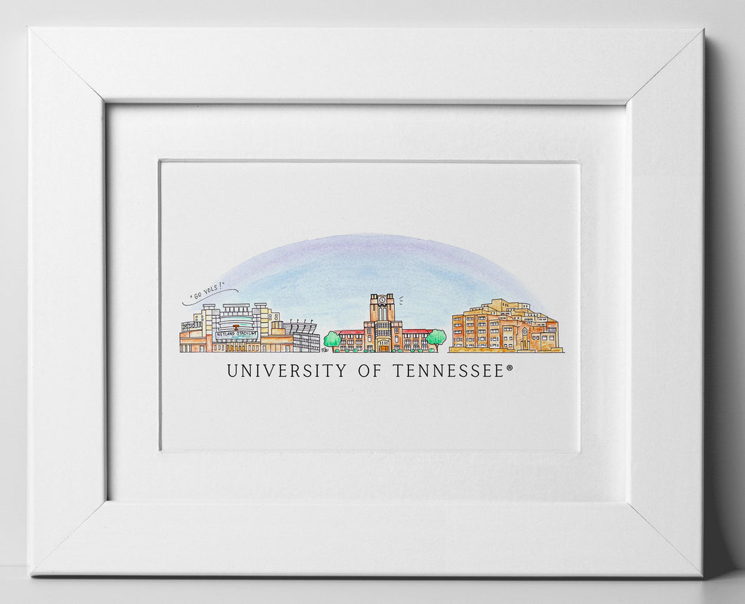 Tennessee Skyline 8x10 Prints