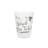 Texas Tech Frosted Flex Party Cups (8-Pack)