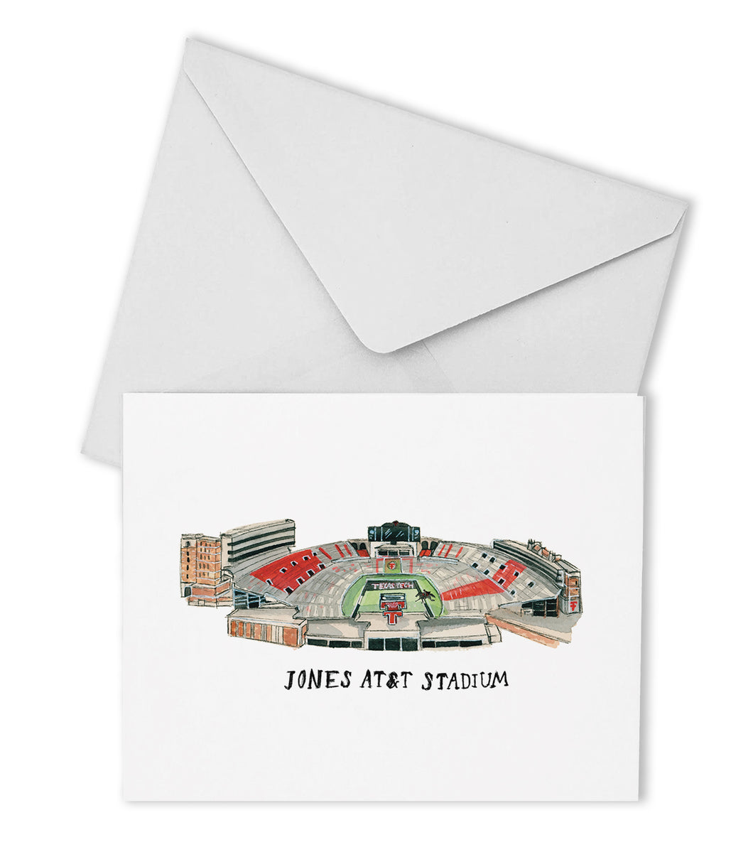 Texas Tech Stadium Boxed Note Cards