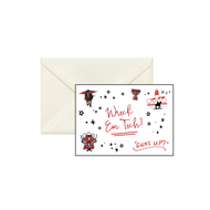 Texas Tech Confetti Boxed Note Cards