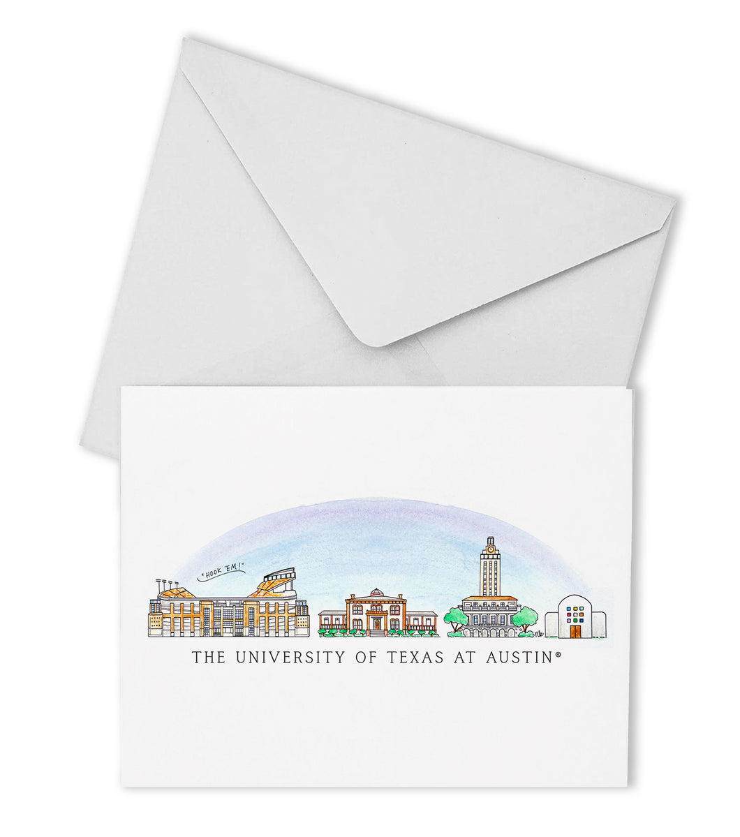 Texas Skyline Boxed Note Cards