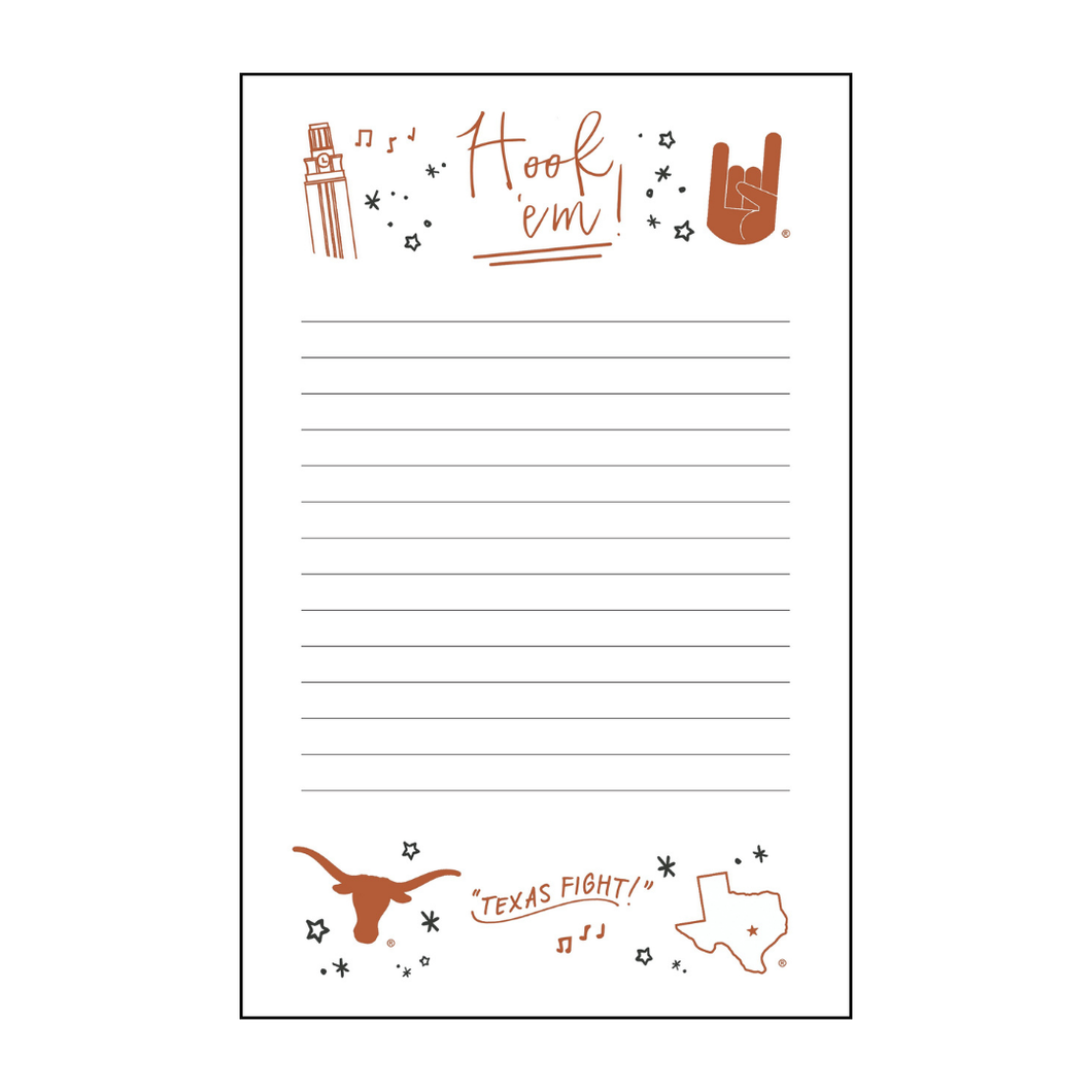 Texas Confetti 5x8 Notepad