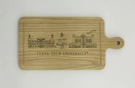 Texas Tech Skyline Charcuterie Board