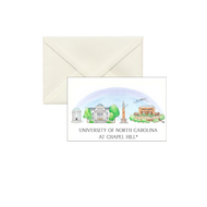 UNC Skyline Boxed Notecards