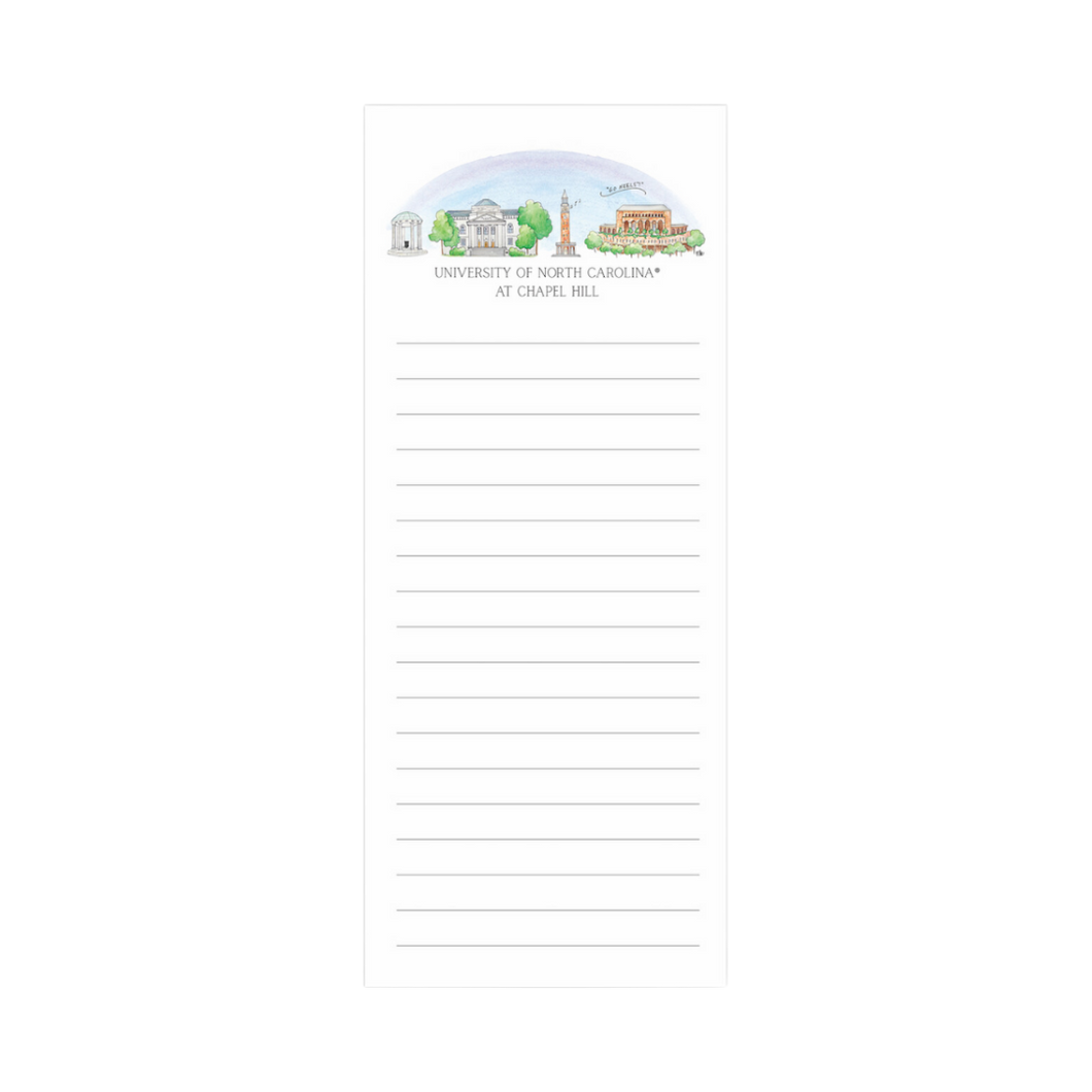 UNC Skyline 3.5x8.5 Notepad