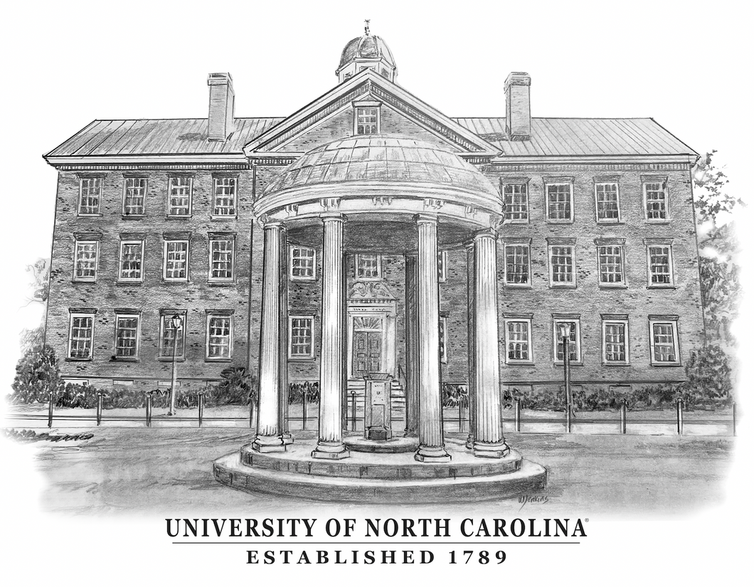 UNC Campus Notecards