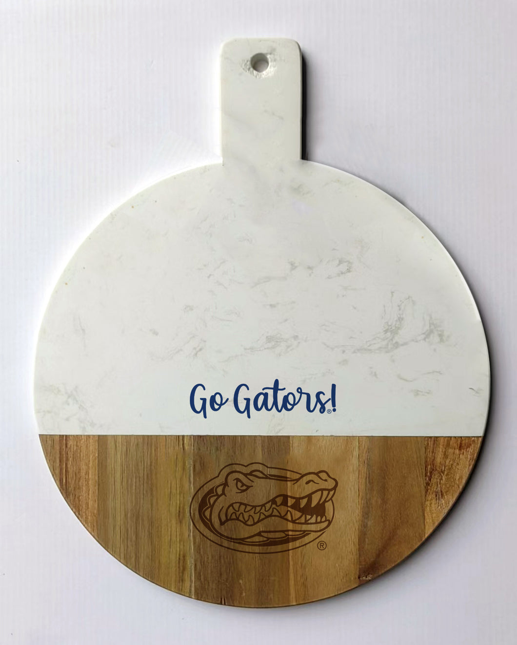 Florida Spirit Marble and Wood Charcuterie Board