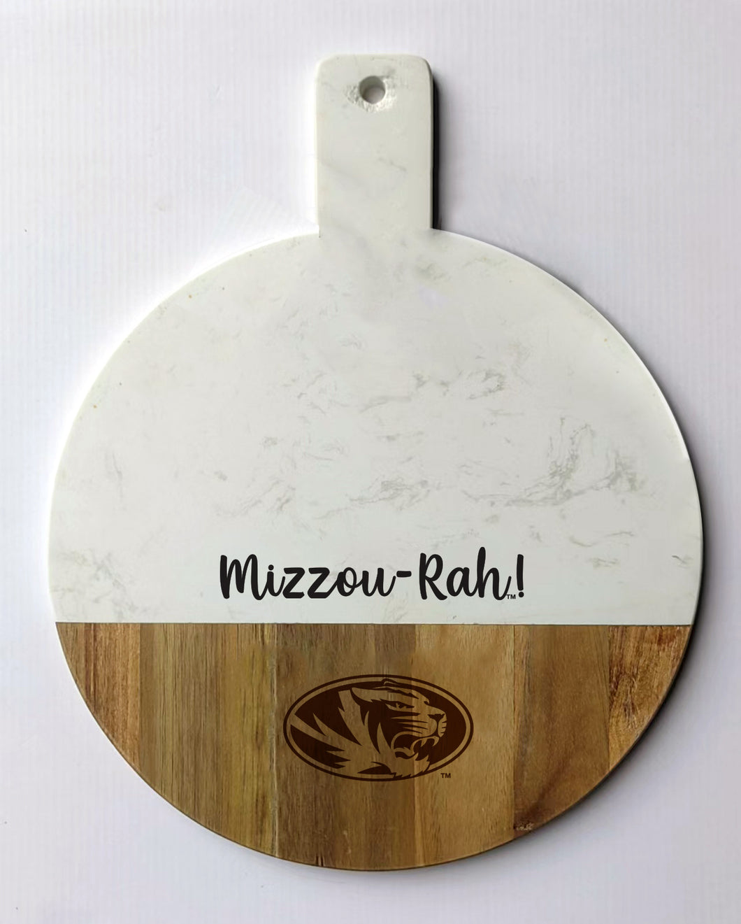 Missouri Spirit Marble and Wood Charcuterie Board