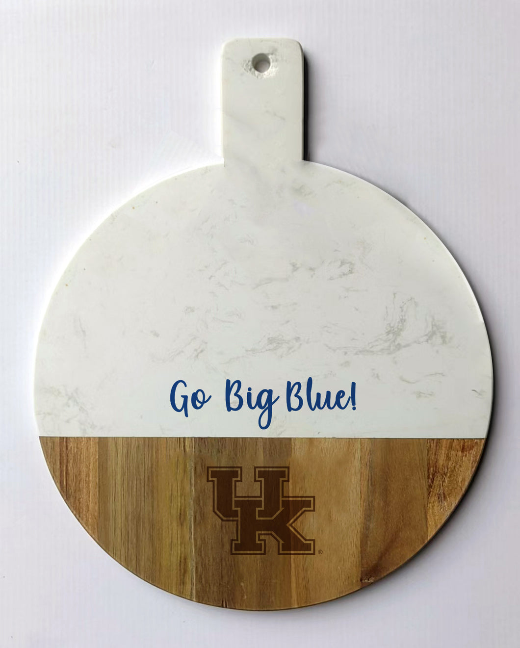 Kentucky Spirit Marble and Wood Charcuterie Board