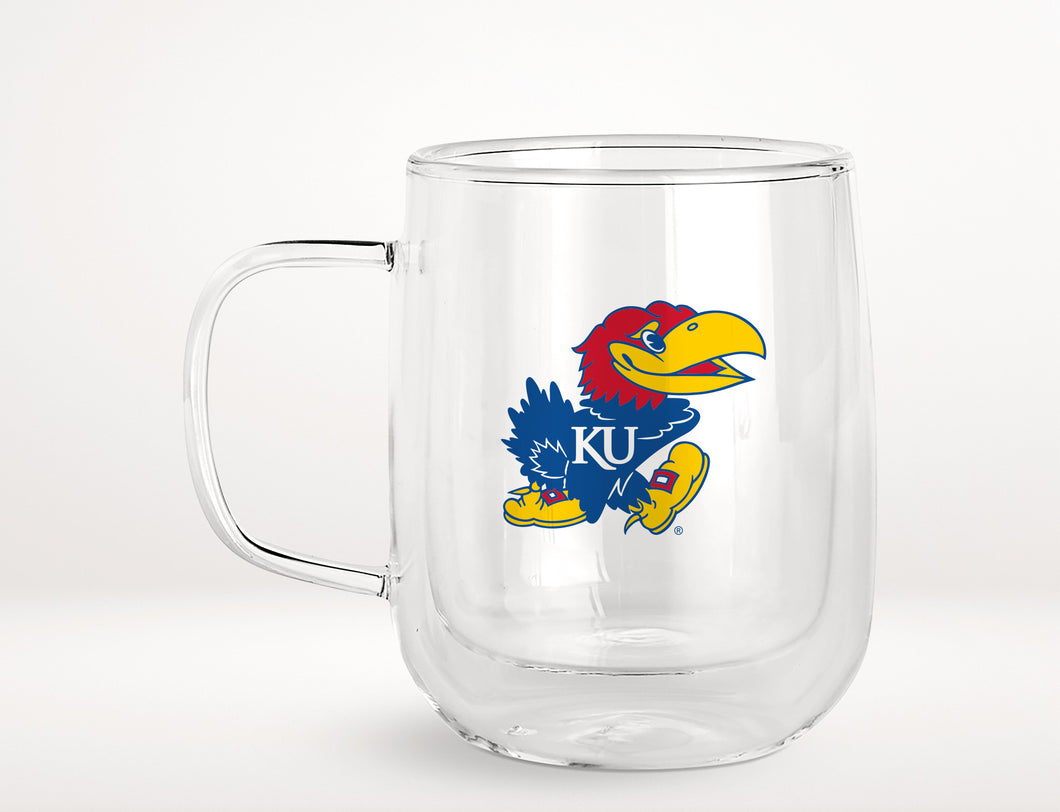 Kansas Landmark Glass Mug