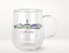 Load image into Gallery viewer, Kansas State Landmark Glass Mug
