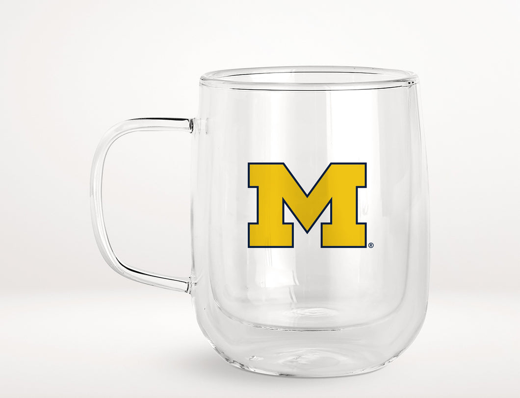 Michigan Landmark Glass Mug