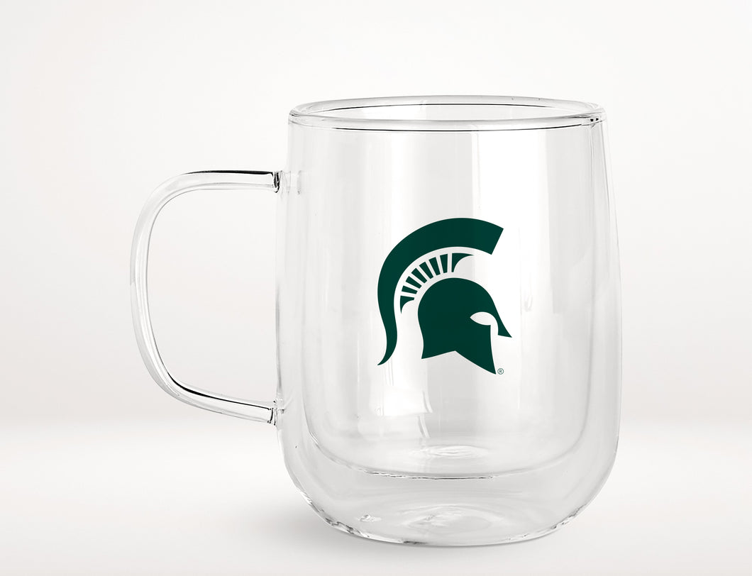 Michigan State Landmark Glass Mug