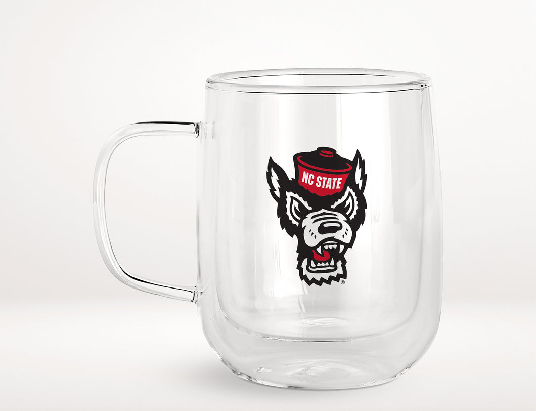 NC State Landmark Glass Mug