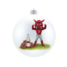 Load image into Gallery viewer, Arkansas Spirit Glass Ball Ornament
